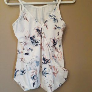50% WHEN YOU BUY 2 OR MORE ITEMS - SHEIN Tank top cross body white blues Size M